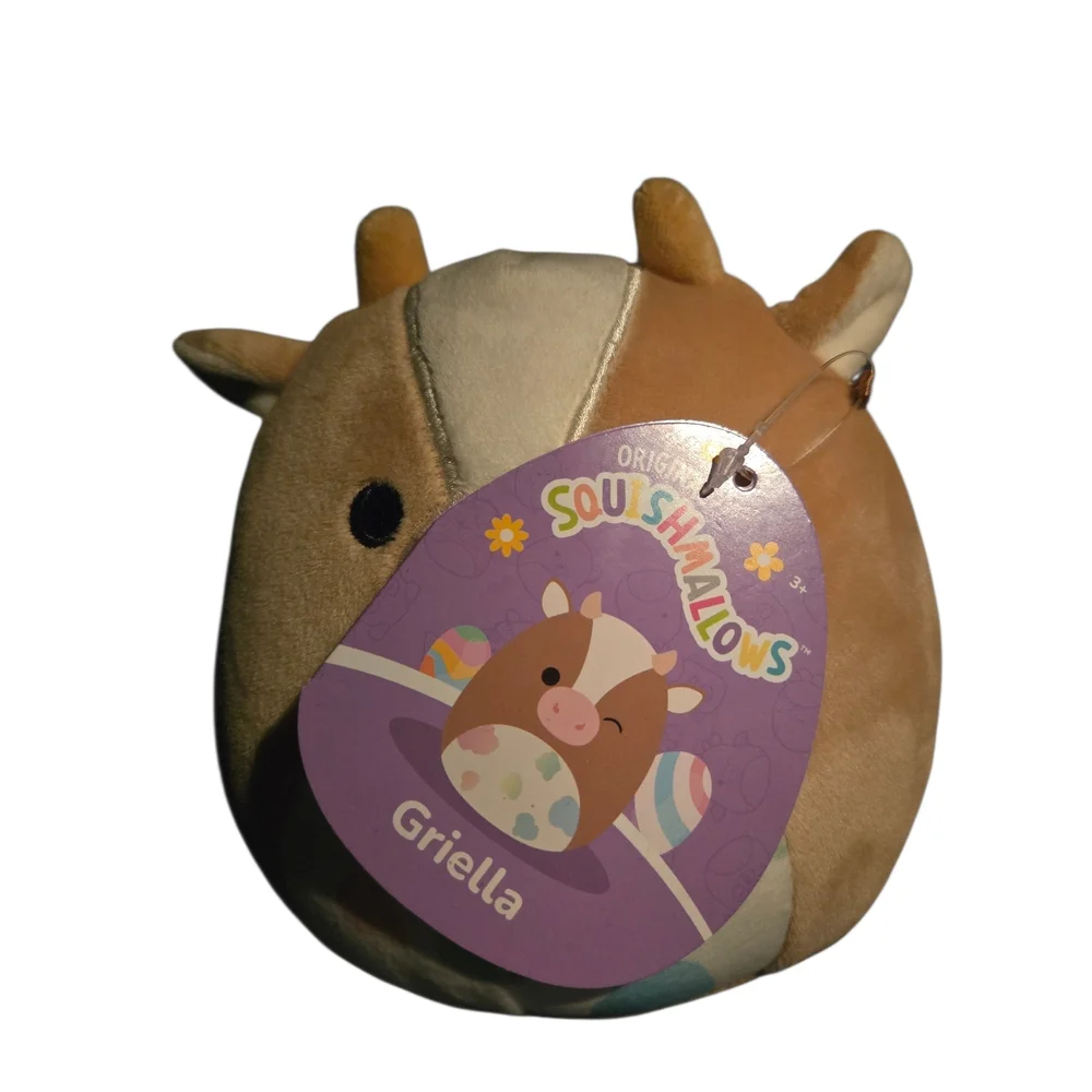Squishmallow Griella Plush Cow-NWT